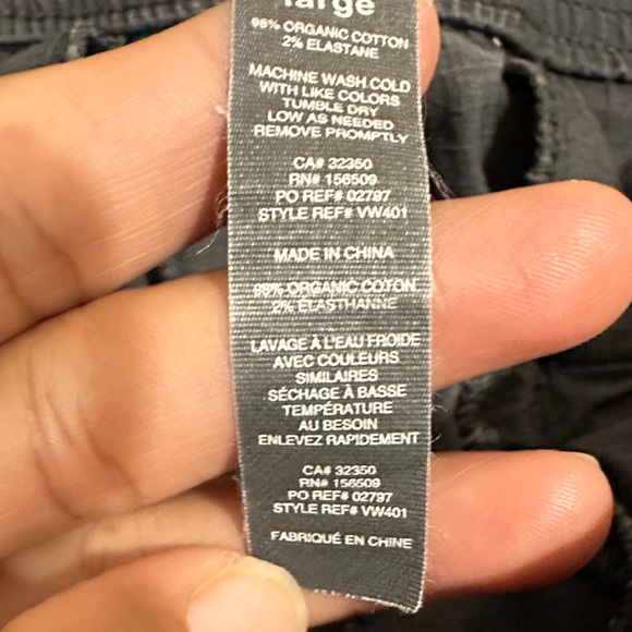 Vuori Men's Charcoal Cargo Pants - Picture 13 of 13